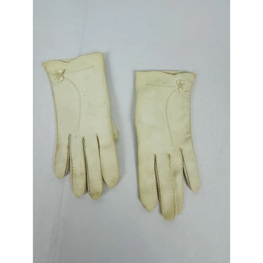 Lot of 5 Vintage Women's Gloves Grandma Dress